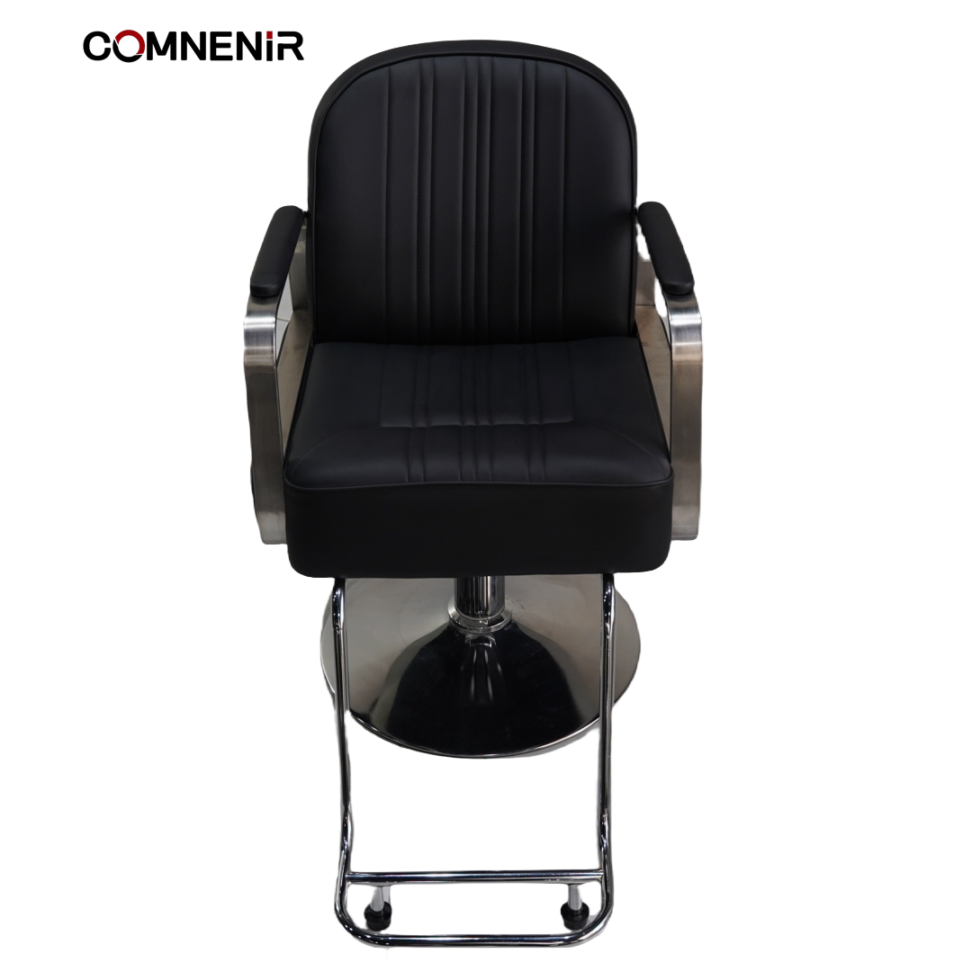 Chair Baber Gold decoration Vintage Heavy Duty Hydraulic Men's Grooming Barber Chair For Barber Use