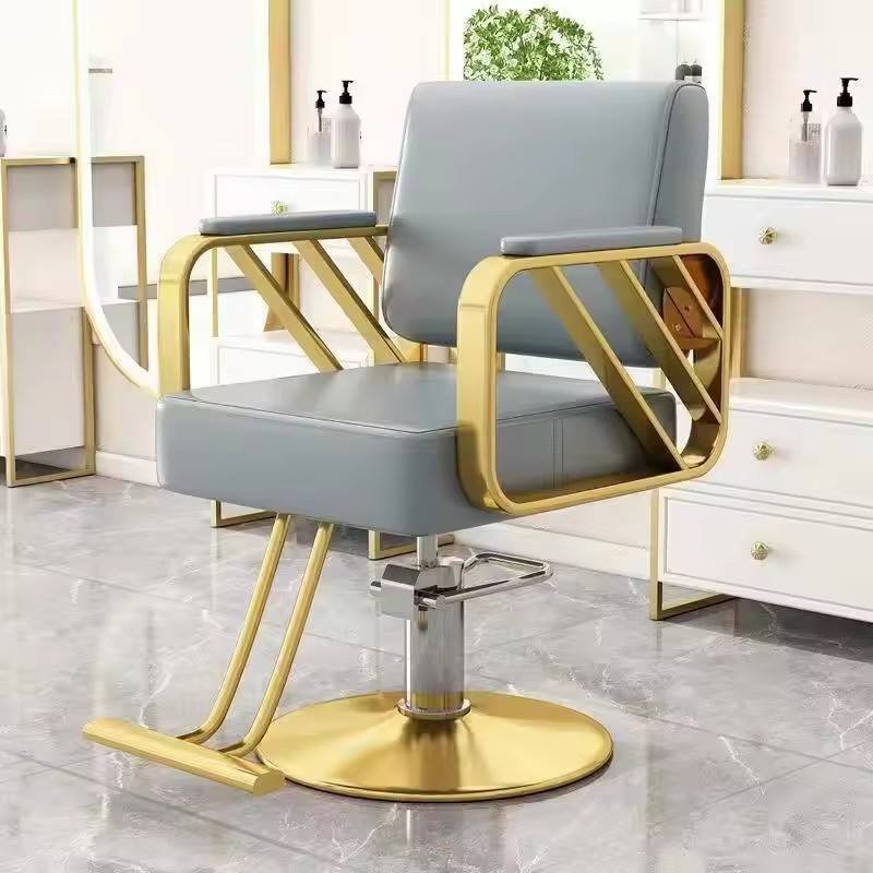 High Quality Height-Adjustable Multi-Functional Barber Chair for Commercial Beauty Salon Furniture on Sale for Barber Shops