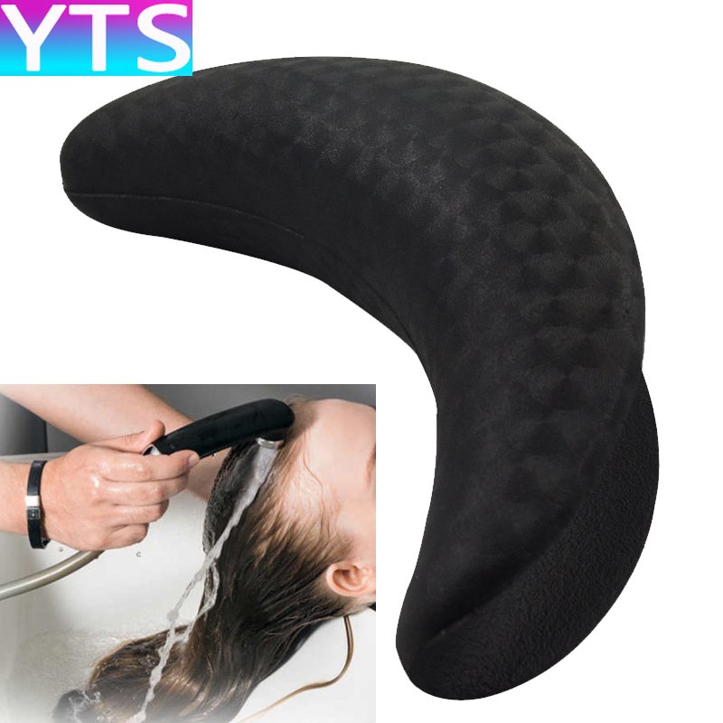Beauty Salon Silicone Hair Washing Sink Cushion Shampoo Bowl Gel Neck Cushion Hair Cleaning Headrest Pillow Home Use Barber Tool