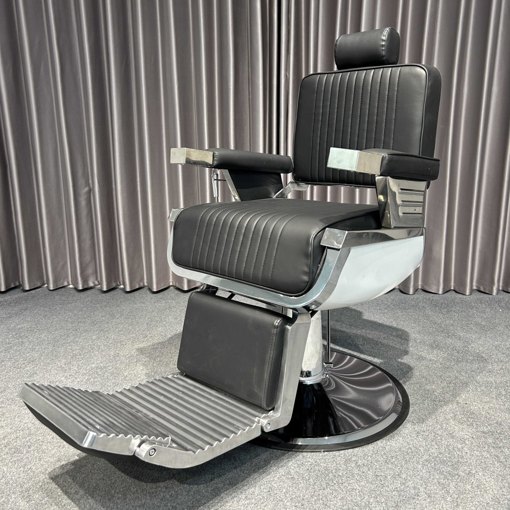 Luxury Styling Classic Hairdressing Chair with Backrest Durable Portable Multi-Functional Lift for Barbershop & Barber Use