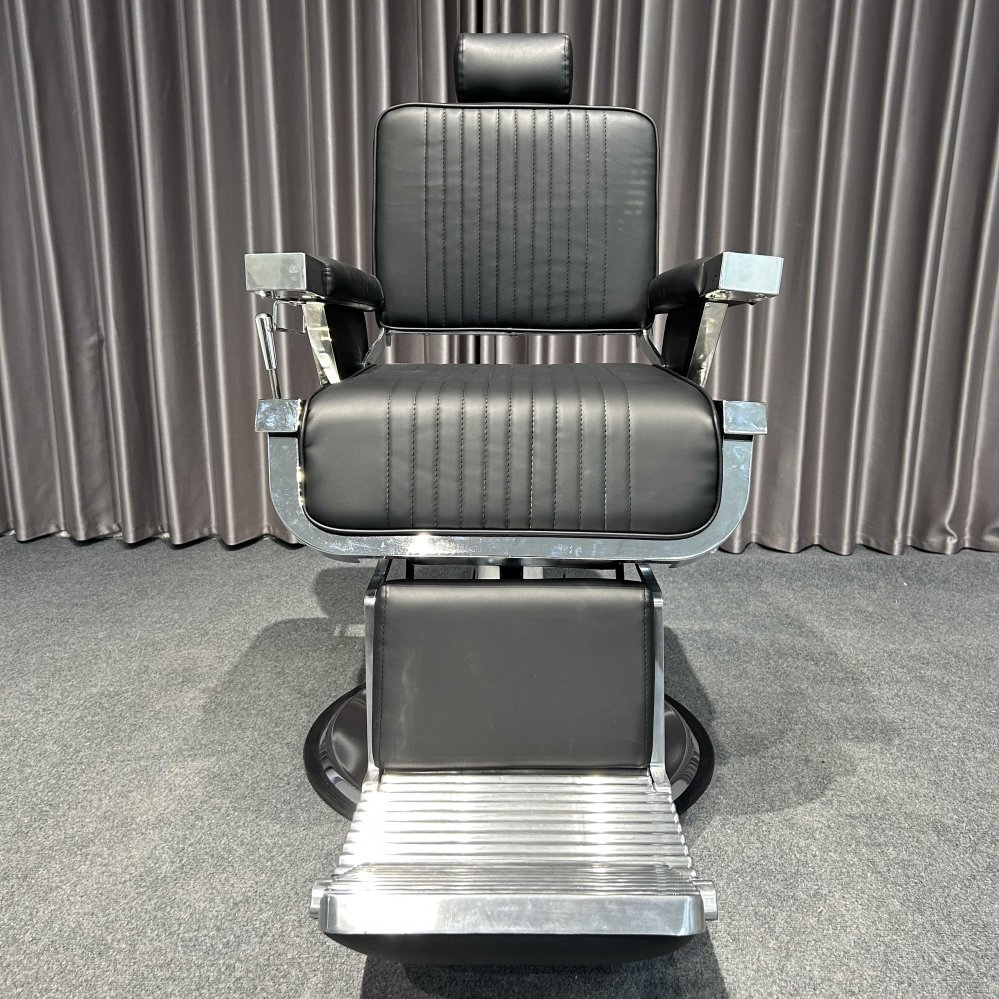 Luxury Styling Classic Hairdressing Chair with Backrest Durable Portable Multi-Functional Lift for Barbershop & Barber Use