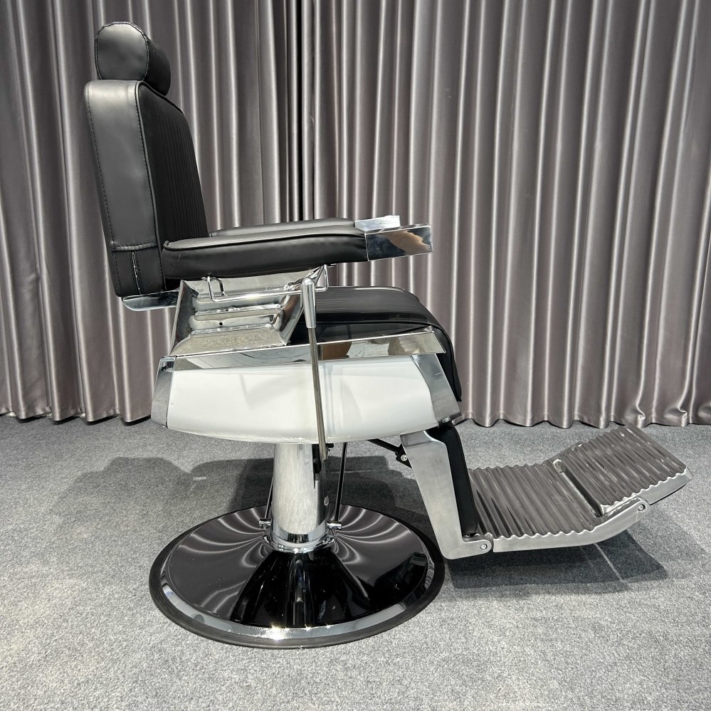 Luxury Styling Classic Hairdressing Chair with Backrest Durable Portable Multi-Functional Lift for Barbershop & Barber Use