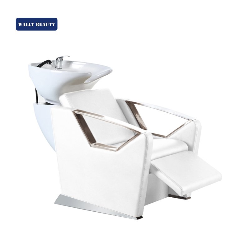 Wally Beauty Electric Head Spa Bed Head Spa Equipment Spa For The Head Shampoo Bowl Barber Chair Gold