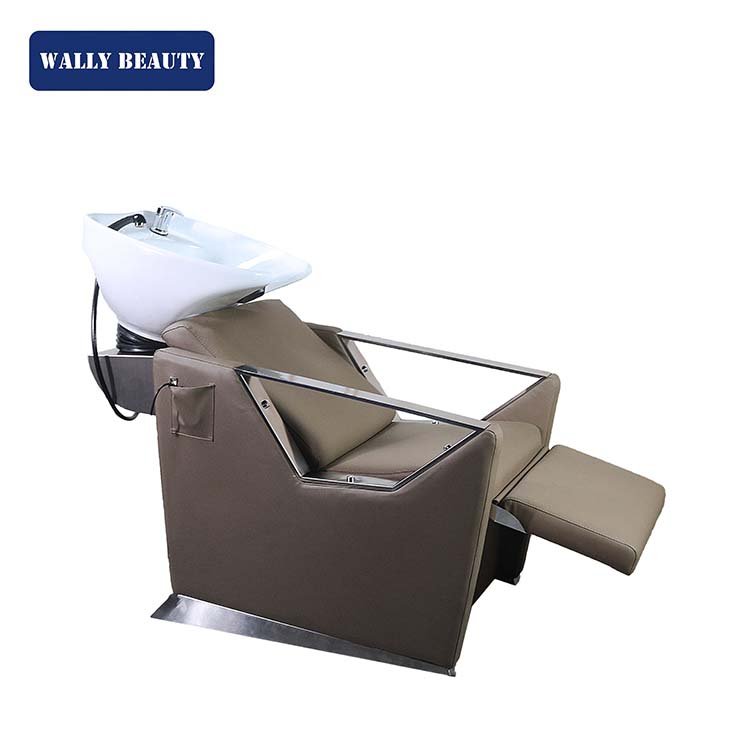 Wally Beauty Electric Head Spa Bed Head Spa Equipment Spa For The Head Shampoo Bowl Barber Chair Gold