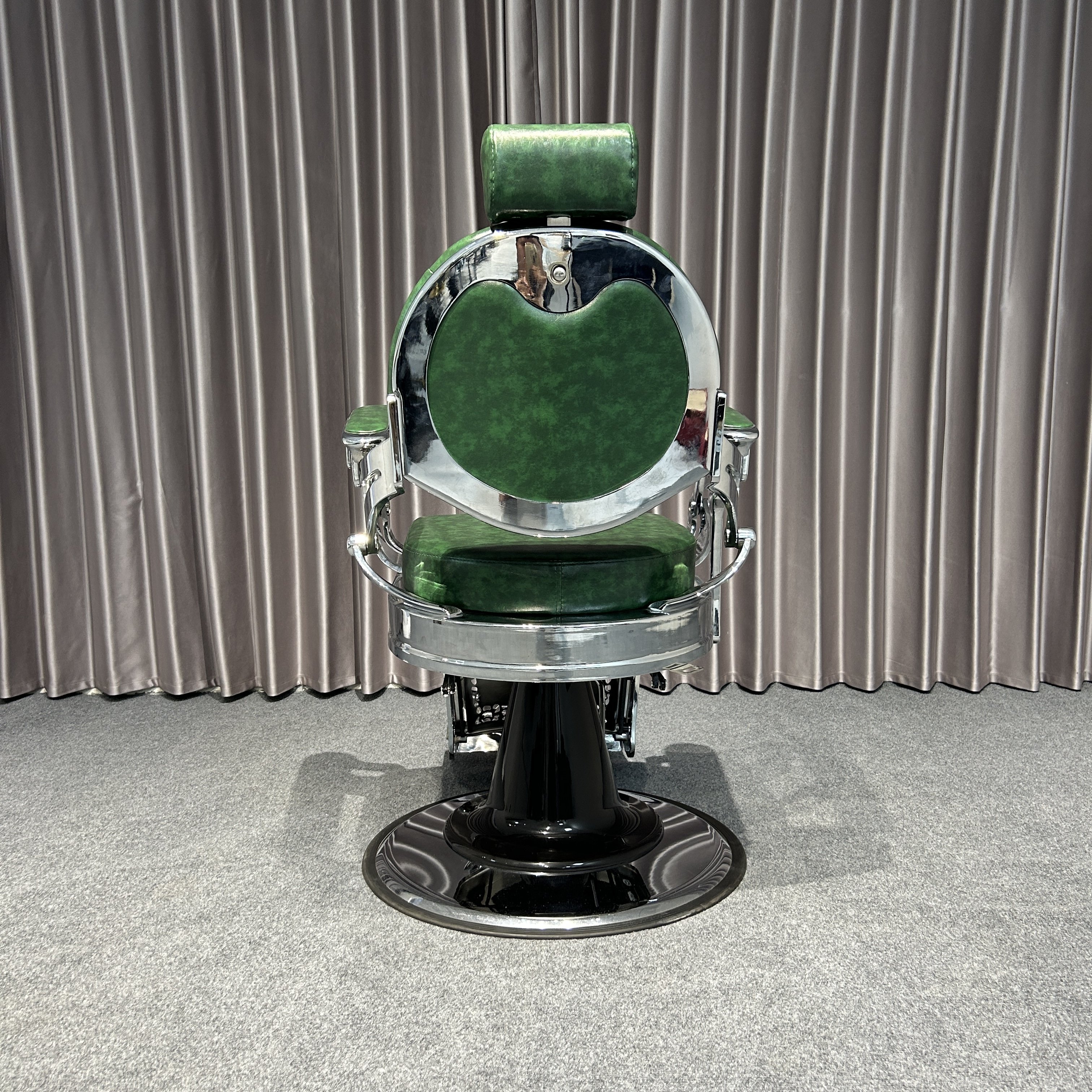 Luxury Classic vintage barber chair High quality custom leather with aluminum frame barber salon beauty salon