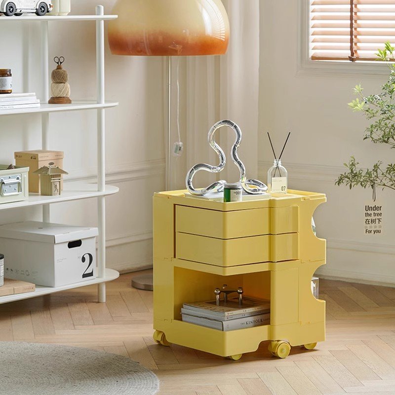 HOT Sell Nordic Style ABS Plastic Removable Multi Layer Rotating Storage Cabinet