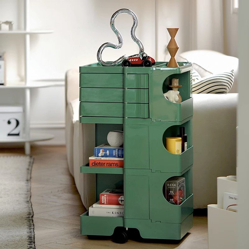 HOT Sell Nordic Style ABS Plastic Removable Multi Layer Rotating Storage Cabinet
