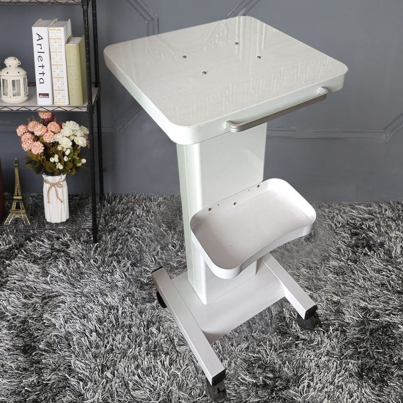 Factory Wholesale Steel Facial Machine Used Beauty Instrument Salon Tray Rolling Cart Trolley SPA Beauty Trolley with Wheels