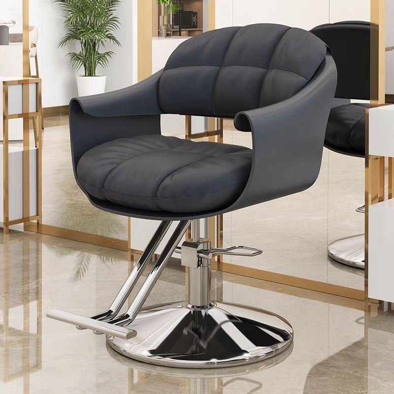 Barbershop Light Wash Shampoo Chairs Bed Ergonomic Fashion Cutting Chair Light Luxury Perm Hair Cutting Lift Rotating Chair
