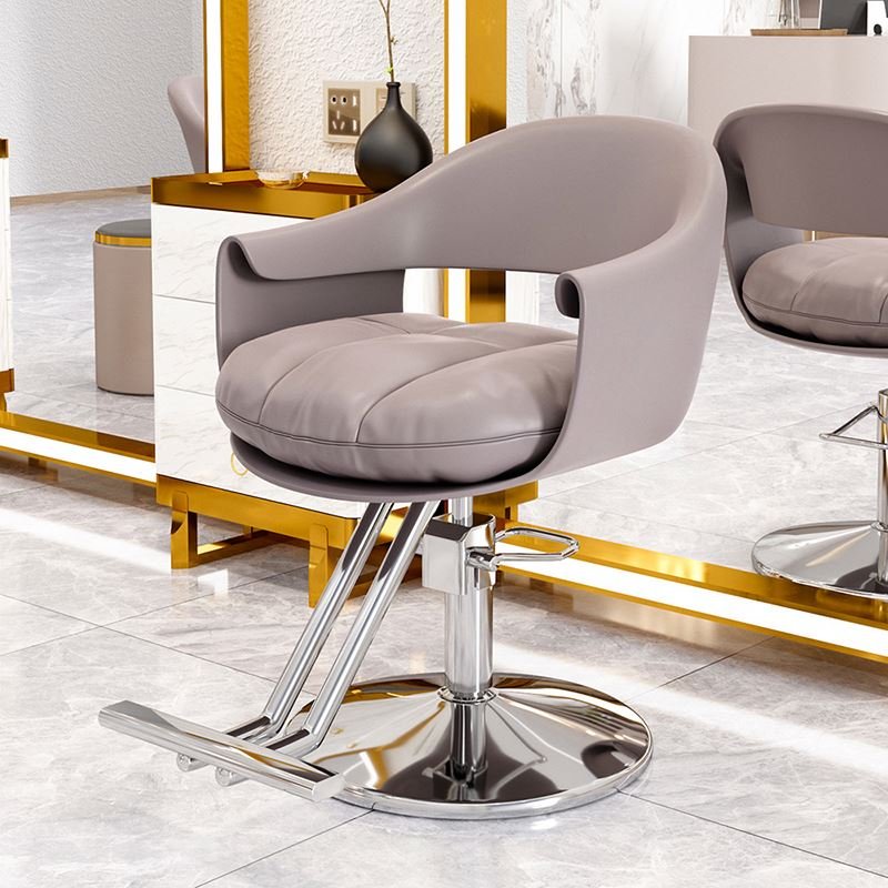Barbershop Light Wash Shampoo Chairs Bed Ergonomic Fashion Cutting Chair Light Luxury Perm Hair Cutting Lift Rotating Chair