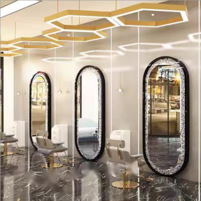 Heavy-Duty Modern Salon Furniture Adjustable Swivel Beauty Barber Chair with PU Leather for Spa Workshop Barber Shop