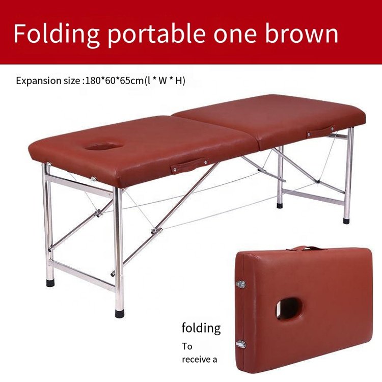 Portable collapsible massage bed high quality spa bed Hot sale massage table Foldable chair