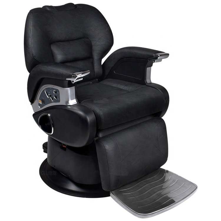 Siman Luxury High Quality Mobile Men Salon Equipments Waiting Electric Barber Chair Price
