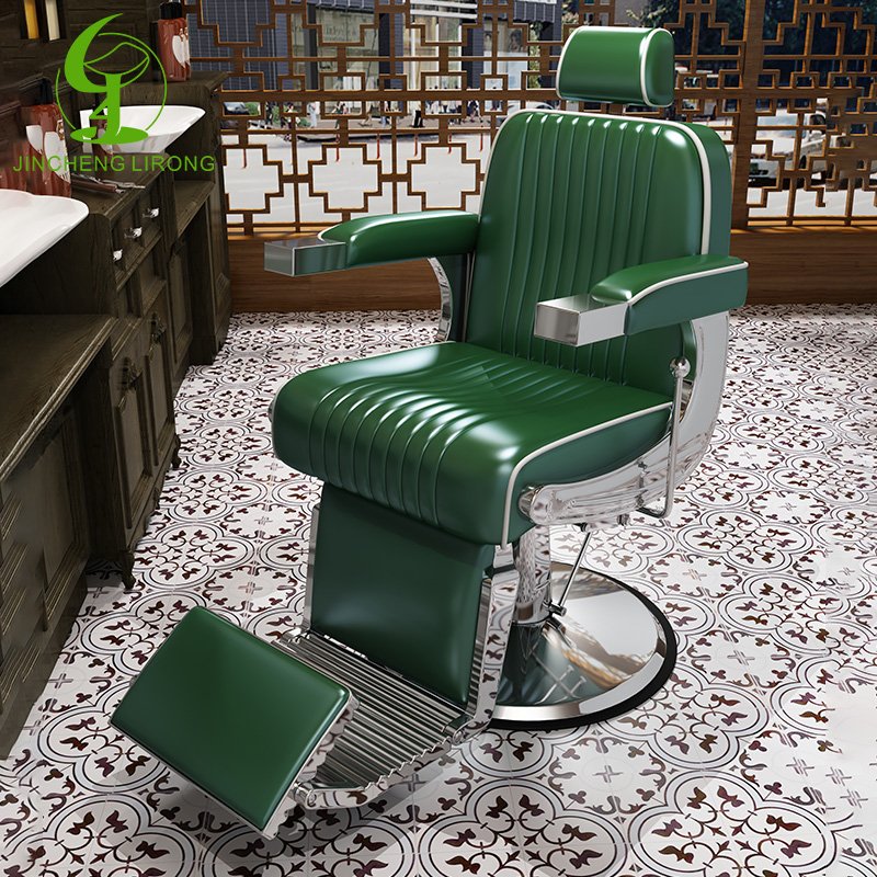 JINCHENG Hydraulic Reclining Salon Man Barber Chair Oil Head Chair Salon Furniture Custom Professional High Quality Classic