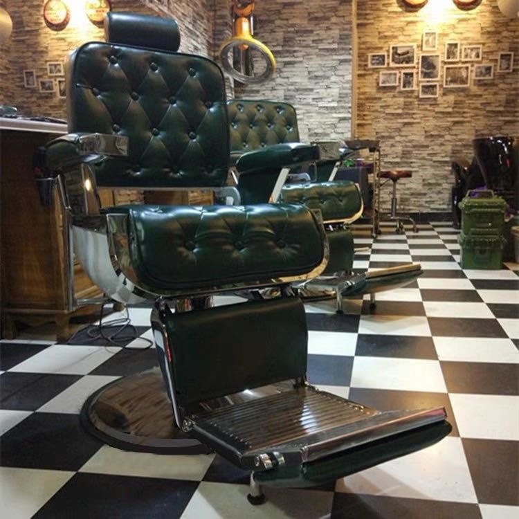 Hairdressing Salon Barbershop Product Direct Hand-made Barber Chair Multi-functional Modeling Chair Salon Furniture Guangzhou