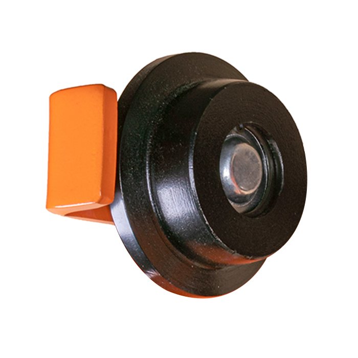 TOYO-INTL GCT-B Type 0.5 to 10 tons Manual Geared Hand-Push Track Roller Geared Trolley Plain Trolley with chain