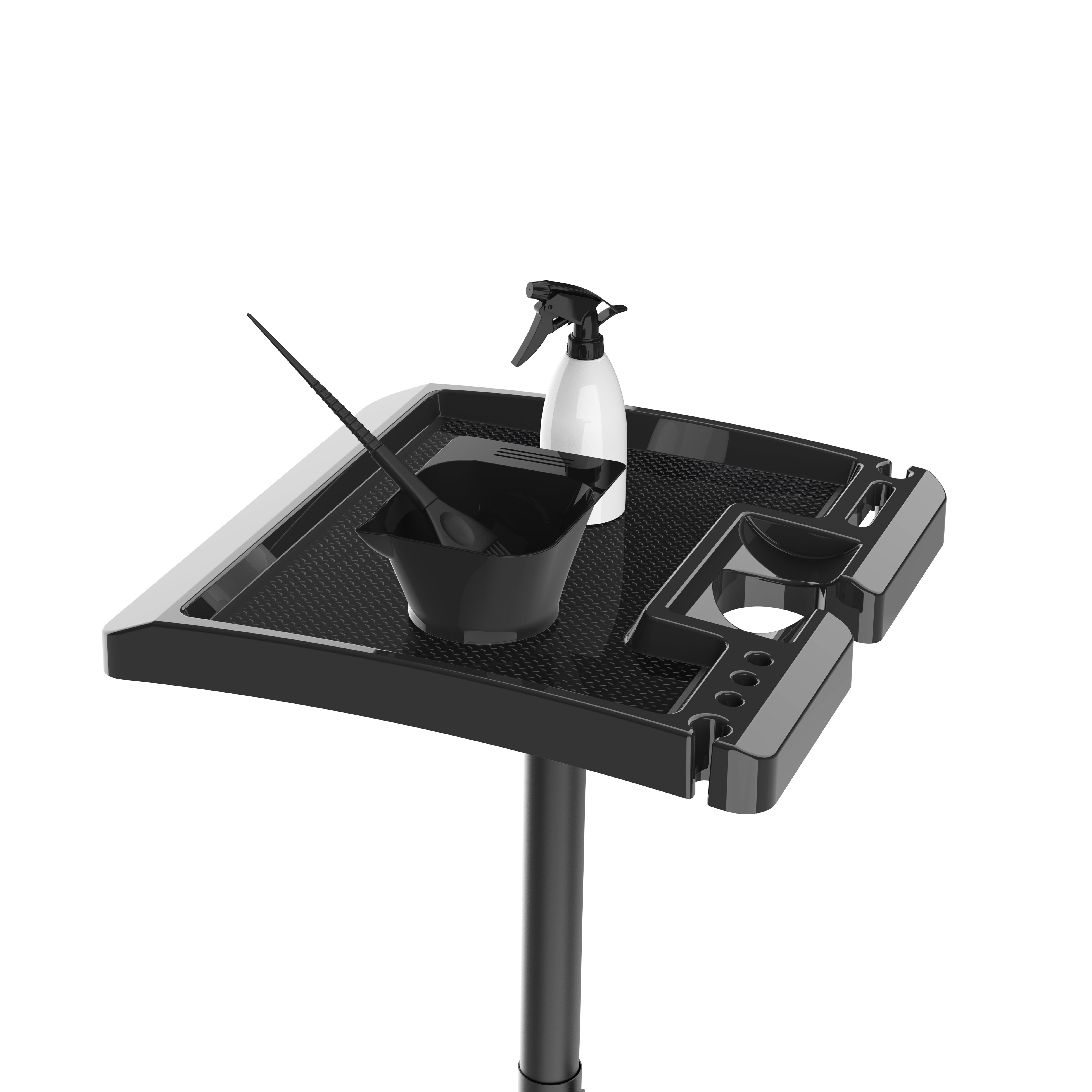 Highly Adjustable and Durable Structure Provides Efficient Organization and Convenient Fashion Salon Service Tray