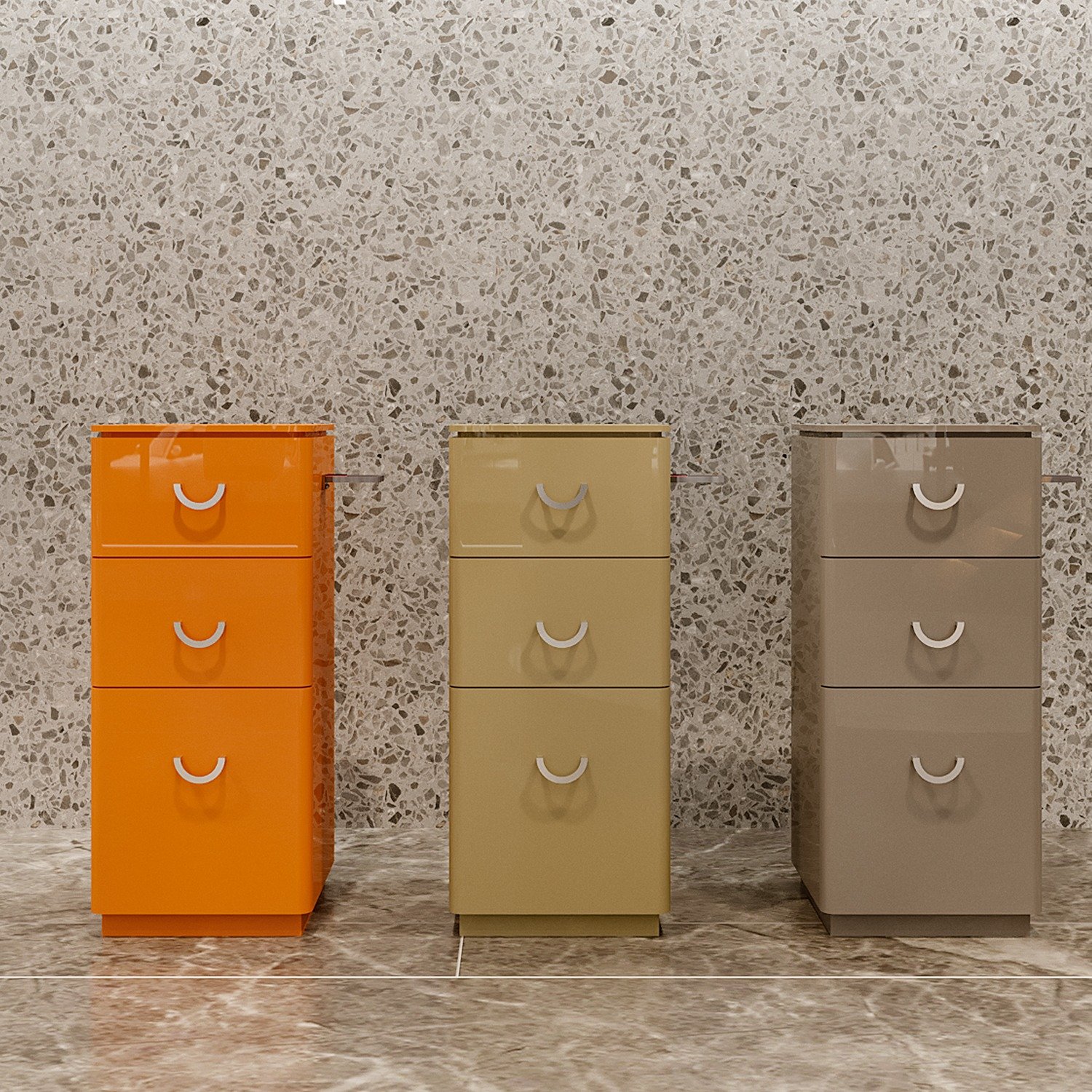 New hair salon tool cabinet hairstylist drawer style standing cabinet hair salon specific density board storagecabinet