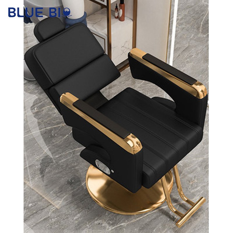 New Salon Chair Reclining Barber Chair Hairdressing Styling Chair Adjustable Barbershop Furniture