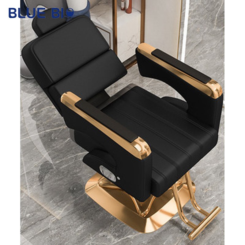 New Salon Chair Reclining Barber Chair Hairdressing Styling Chair Adjustable Barbershop Furniture