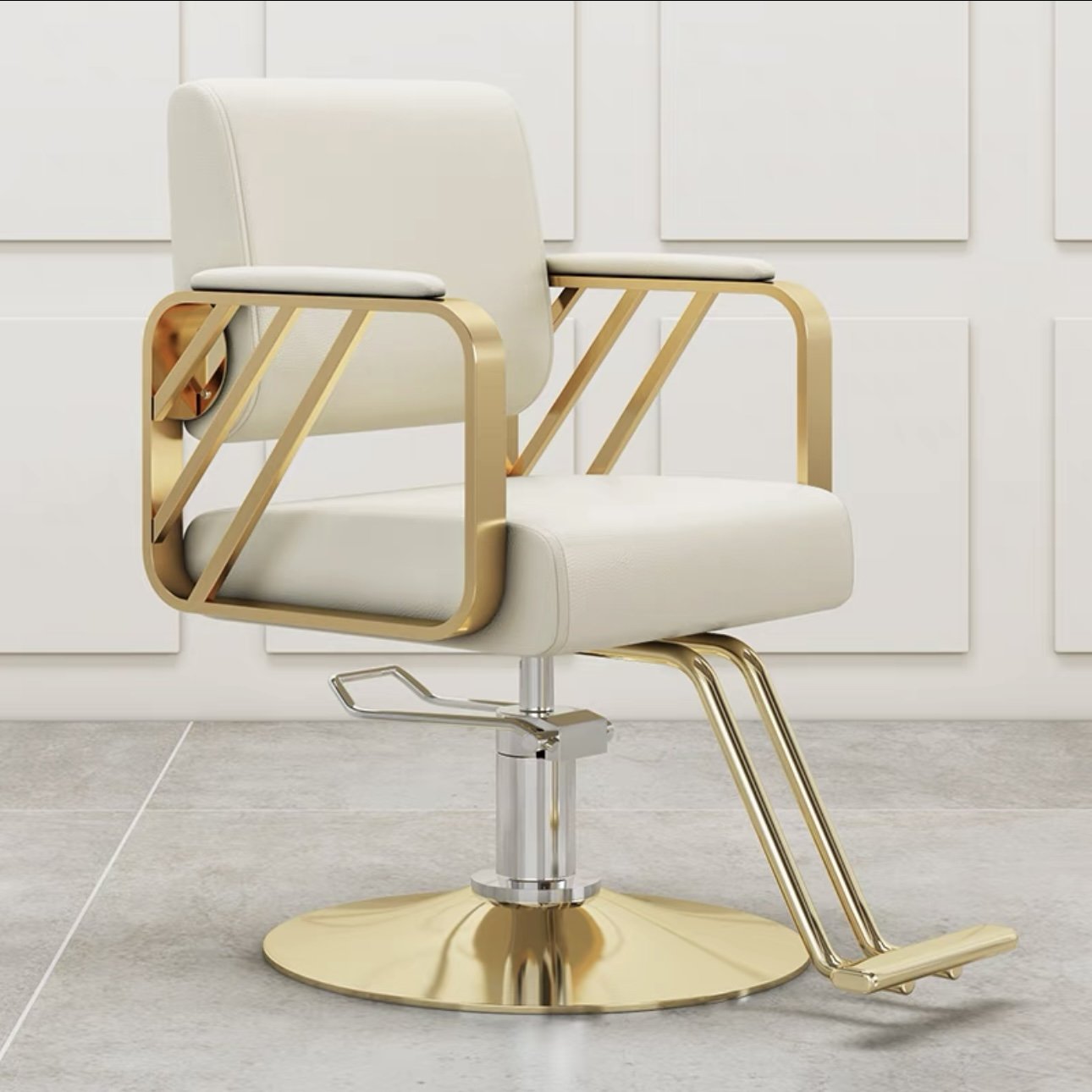 Wholesale Reclining hydraulic Adjustable lift beauty salon equipment styling chair Salon Barber Chair