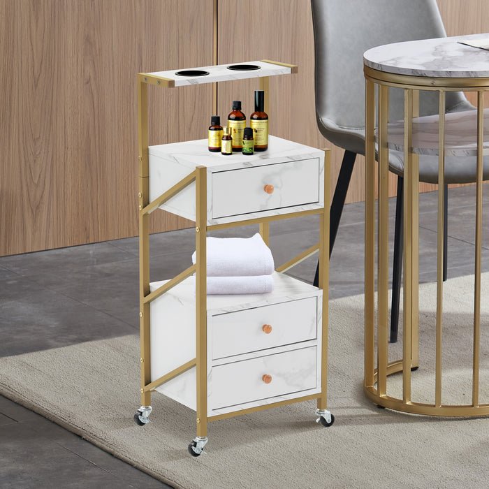 DM professional hair salon styling Trolley Hair Coloring Storang beauty spa hair salon hairdressing trolley cart