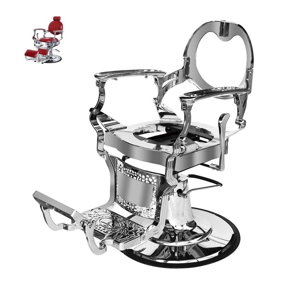 Antique Vintage Men's Rose Gold Hydraulic Pump Heavy Duty Chair Frame Furniture Parts Accessories salon Barber Chair frame