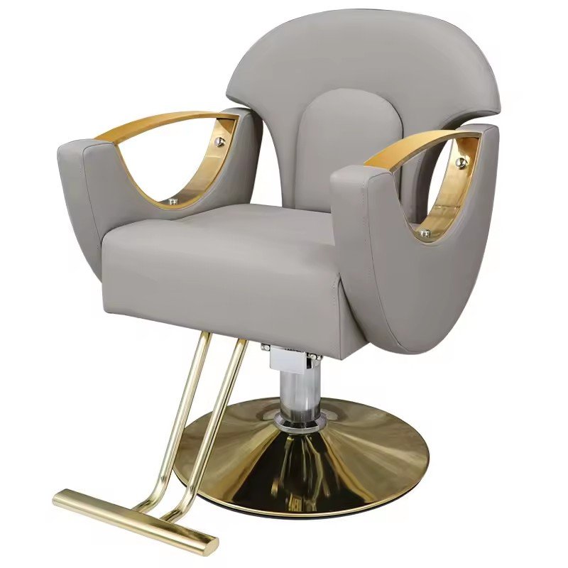 High Quality Multi-Functional Metal Barber Chair Height Adjustable for Beauty Salons Hospitals Workshops Laundries