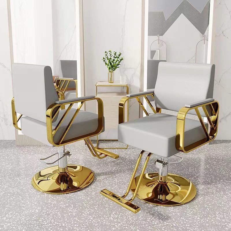 Modern barber shop barber chair hair salon special hairdressing chair stool lift can be put down the hair cutting chair