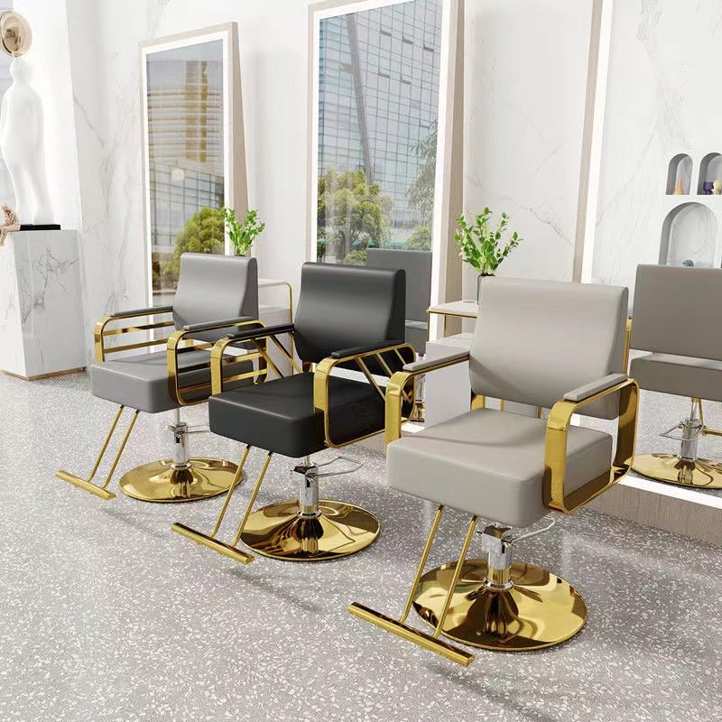 Modern barber shop barber chair hair salon special hairdressing chair stool lift can be put down the hair cutting chair