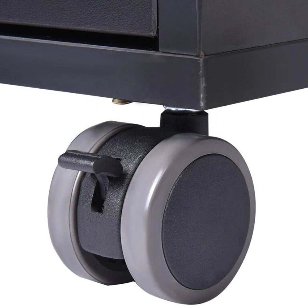 New barber salon trolley with plastic tray Mobile salon trolley hair Salon hair color trolley