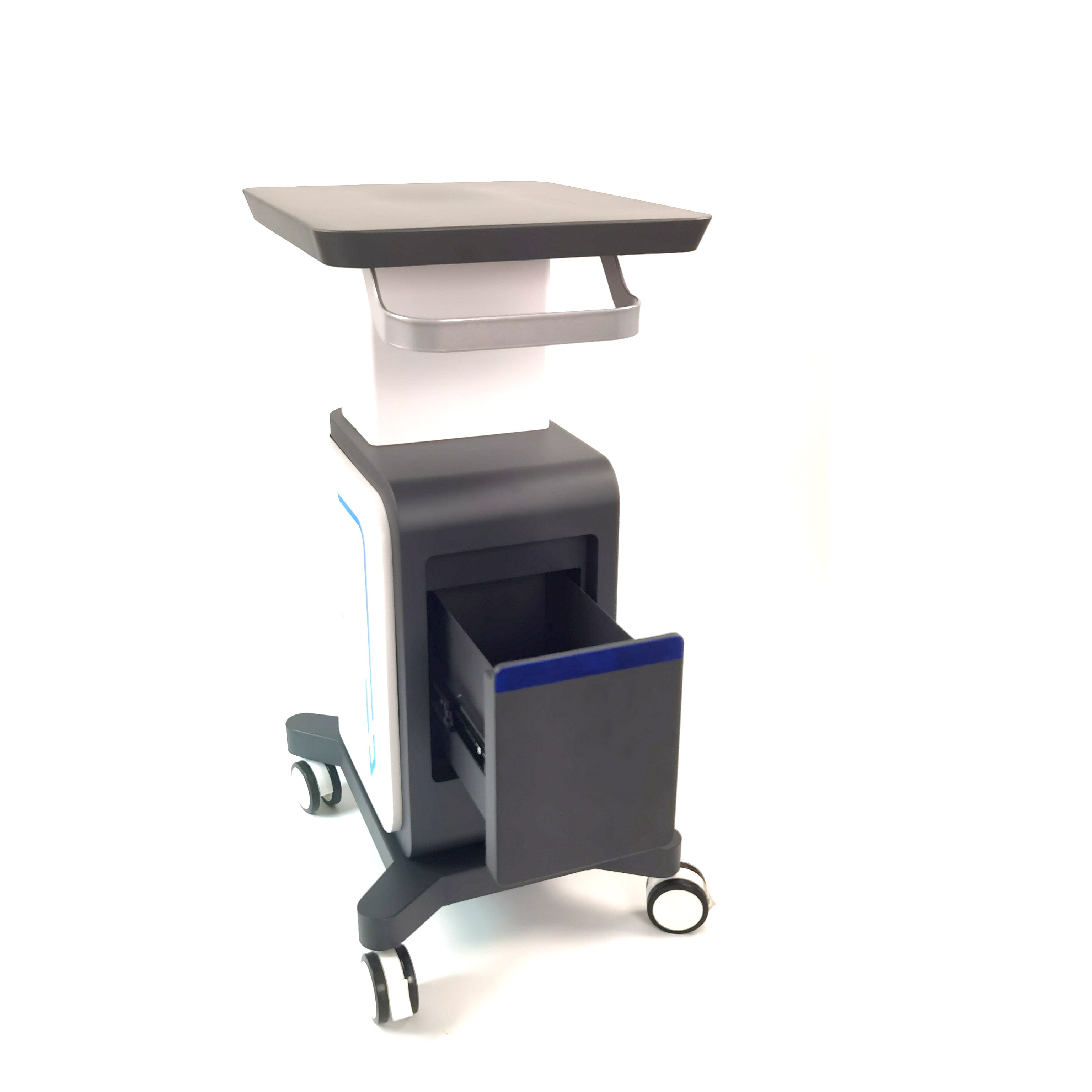 Beauty salon hydration device with large capacity drawers, beauty equipment salon cart