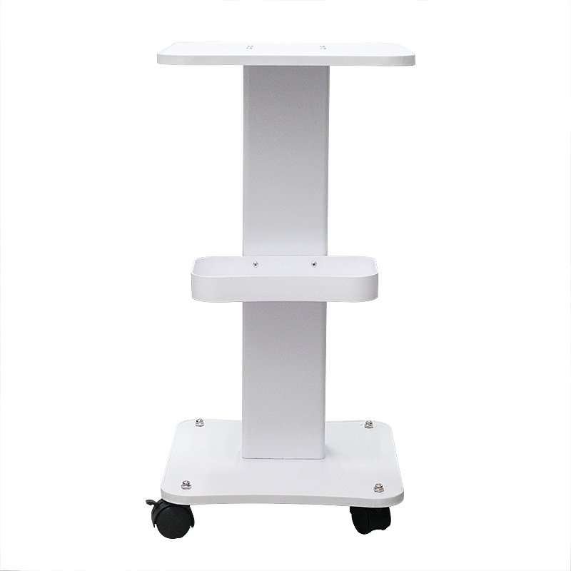Multi-function Three-layer Desktop Beauty Salon Wooden Rolling Trolley Small bubble Bracket Use For Family Beauty Parlor Salon