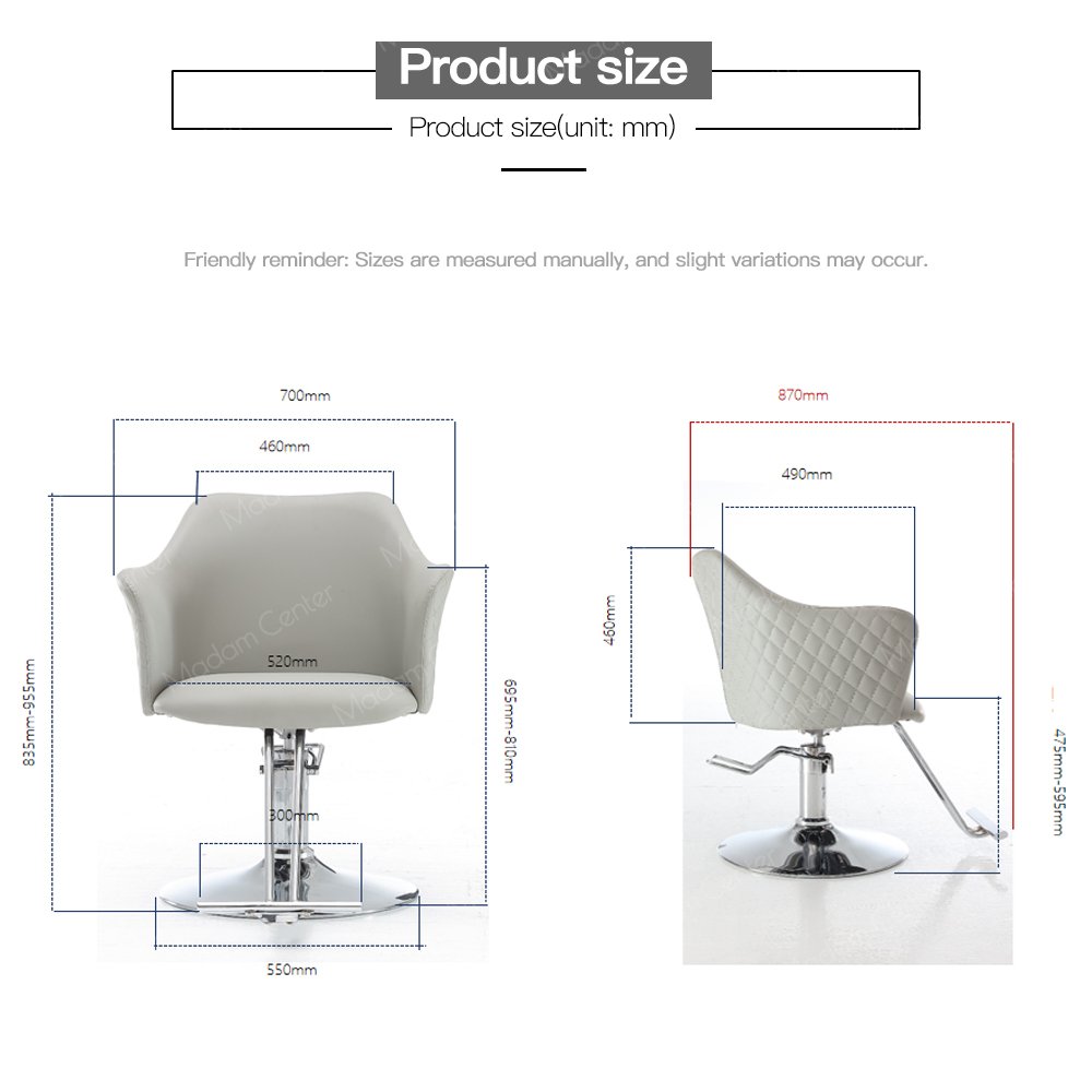 Madamcenter Hairdressing Station Professional Barber Chair Sillas De Barbera Silla De Barberia Silla De Barberia Profesional