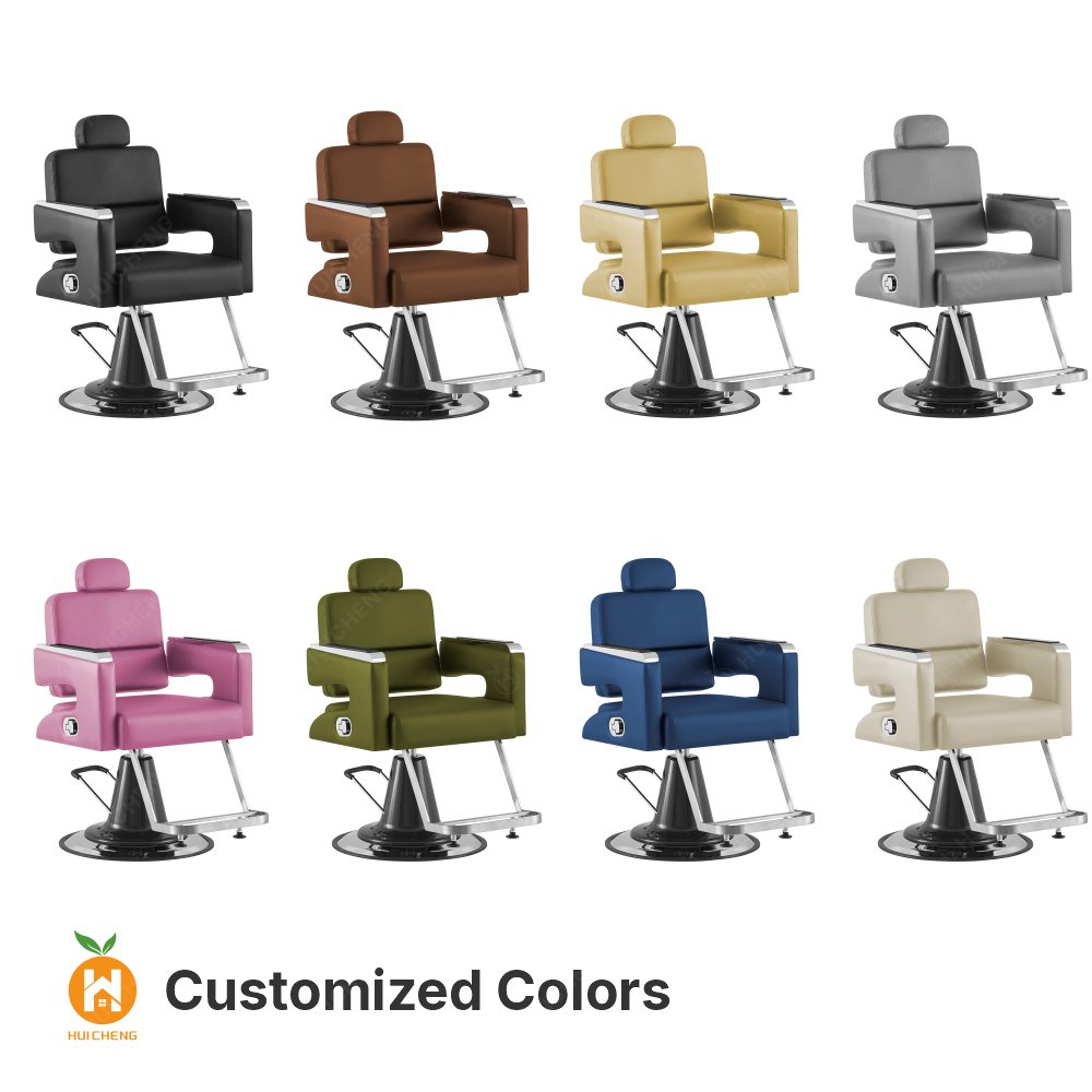 Hot Sale Factory Wholesale Beauty Salon Furniture Metal Pedal Hairdressing Barber Styling Salon Chair LC306A