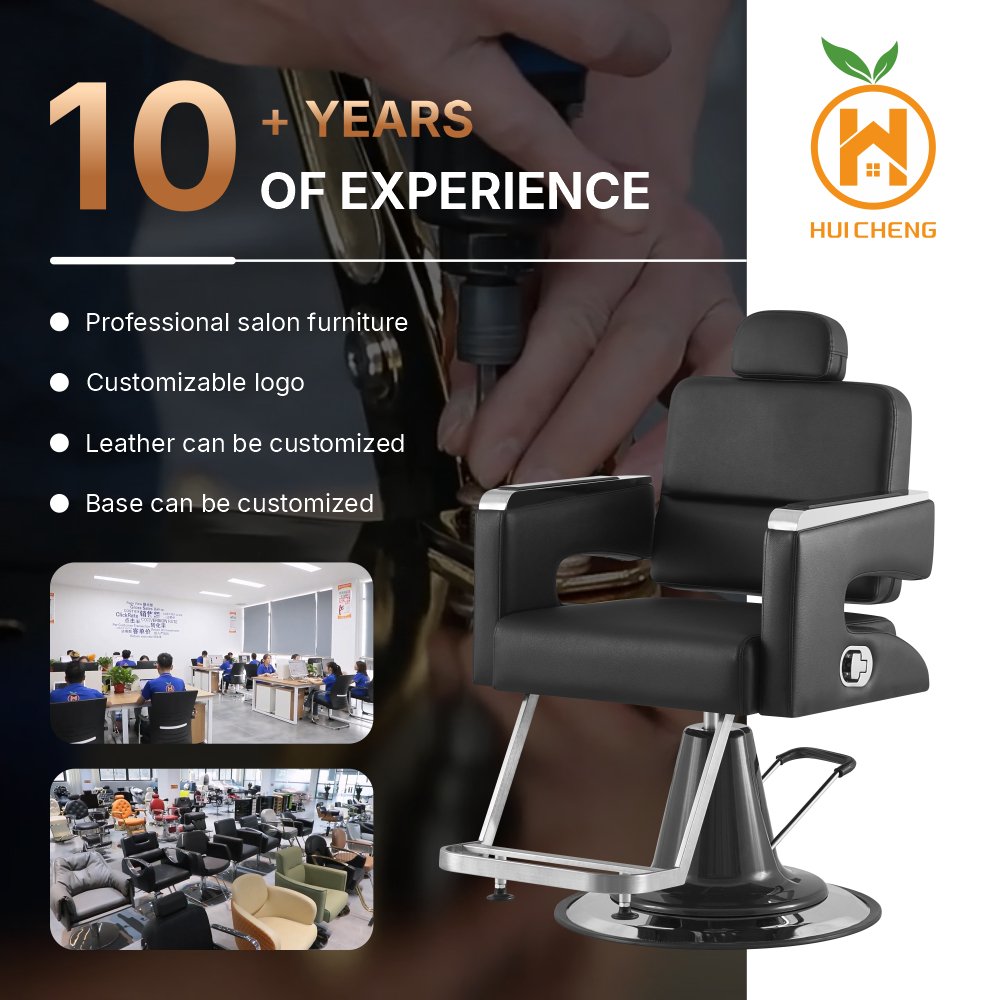 Hot Sale Factory Wholesale Beauty Salon Furniture Metal Pedal Hairdressing Barber Styling Salon Chair LC306A
