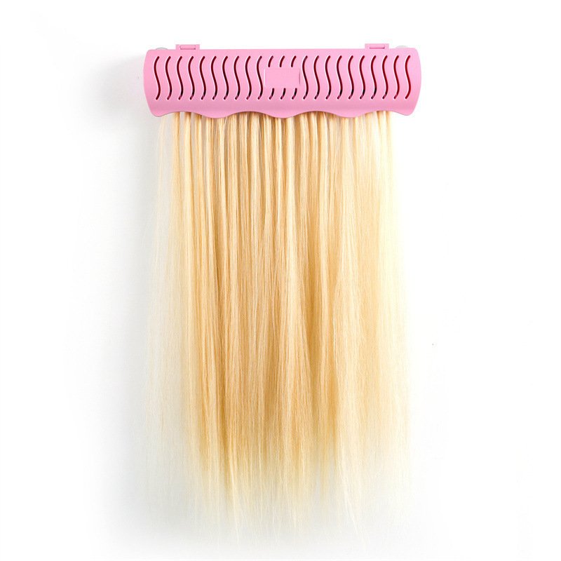 Customizable logo Profession Hair Wigs Stand Hair Extension Holder Displays Rack Hair Extension Tools