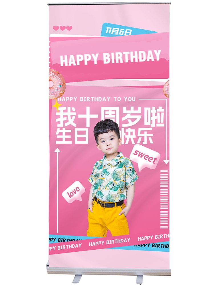 High Quality Classic Aluminum UV/Digital Printing Roll Up Banner Economic Banner Stand for Adverting Display