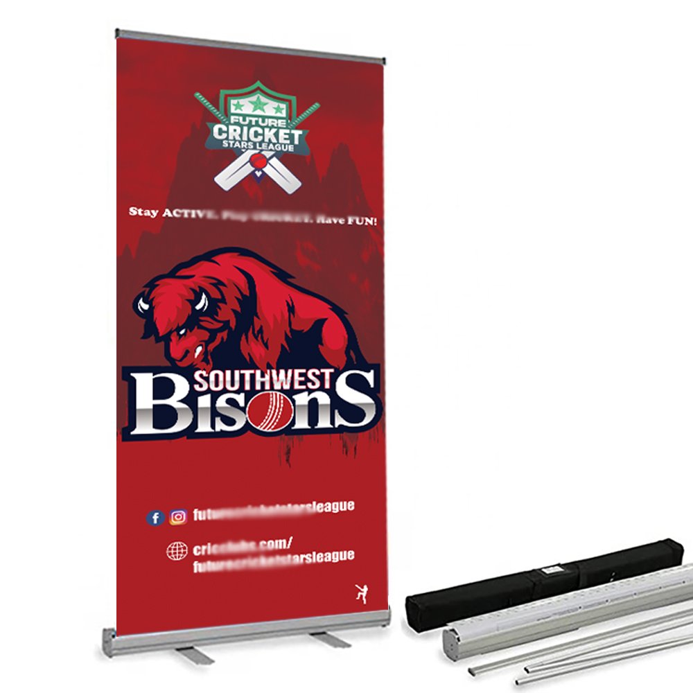 High Quality Classic Aluminum UV/Digital Printing Roll Up Banner Economic Banner Stand for Adverting Display