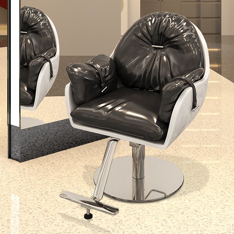 Most Popular Hot Selling Hydraulic Pump Height Adjustable Leather Made Swivel Barber Chair