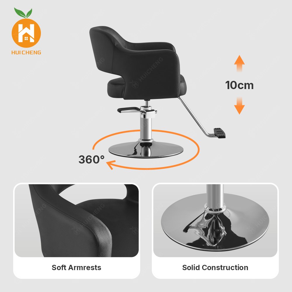 Hairdressing Equipment Barbershop Leather Salon Chair Styling Furniture Hair Cutting Barber Shop LC8825