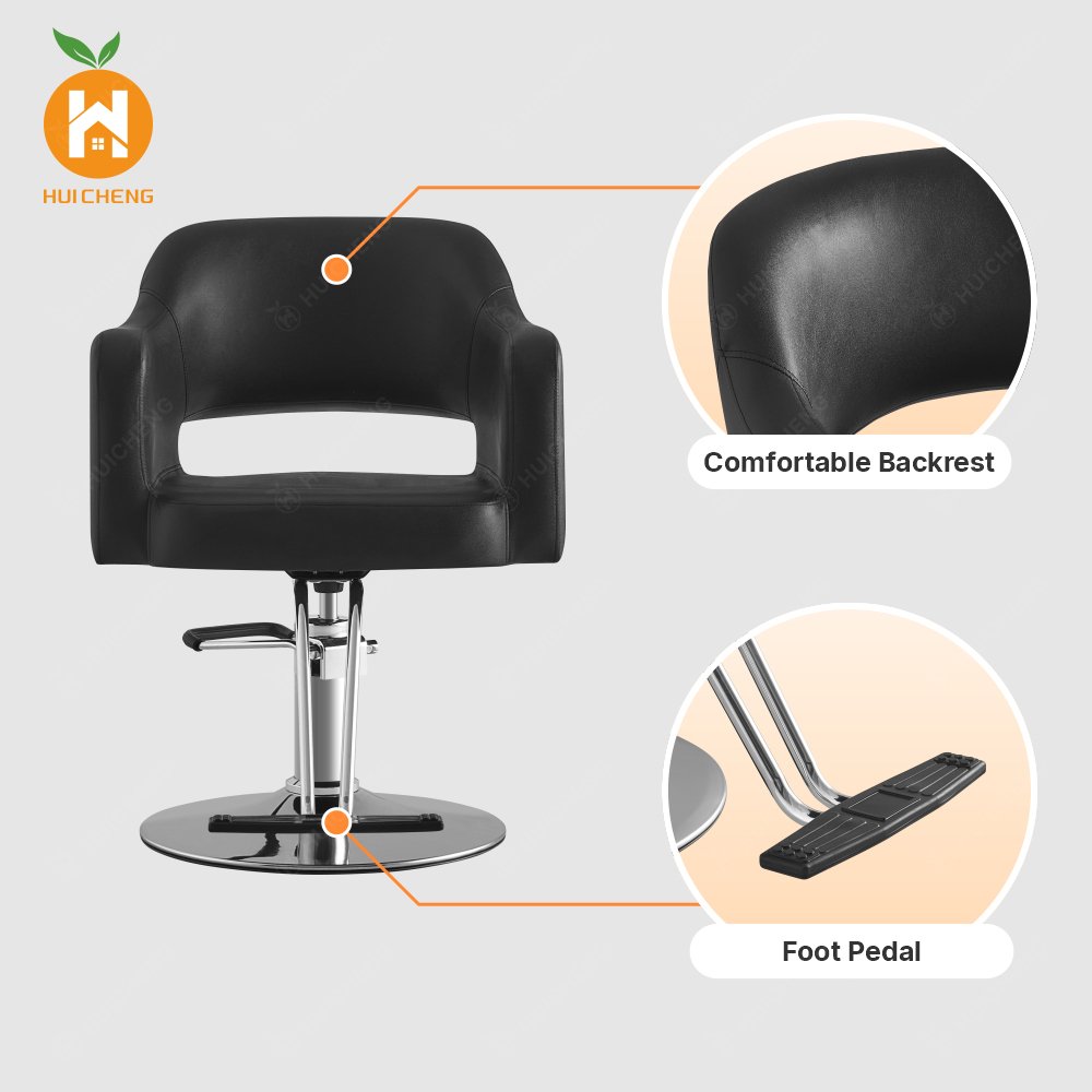 Hairdressing Equipment Barbershop Leather Salon Chair Styling Furniture Hair Cutting Barber Shop LC8825