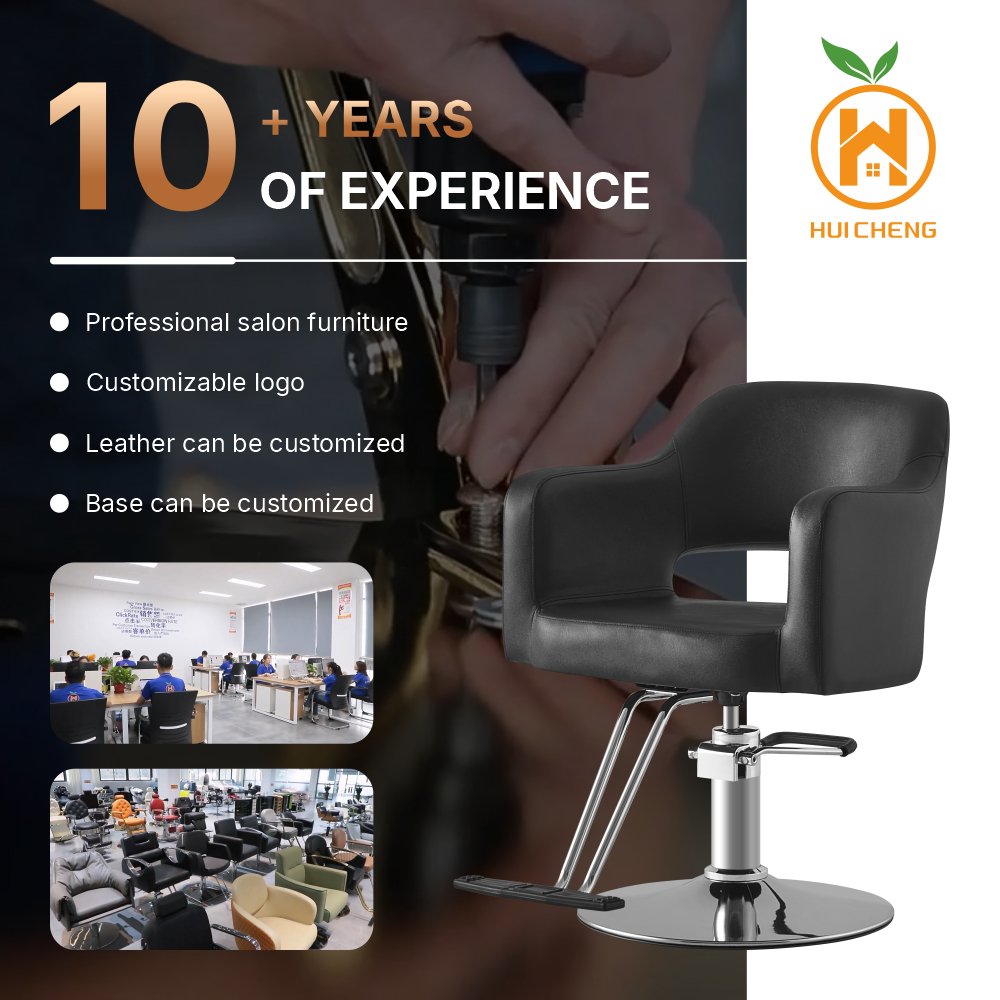Hairdressing Equipment Barbershop Leather Salon Chair Styling Furniture Hair Cutting Barber Shop LC8825