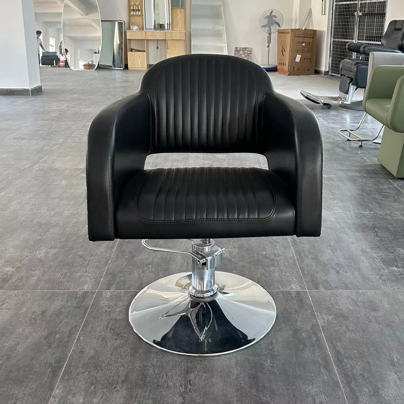 Cheap black hydraulic barber chair hair salon furniture for men's beauty furniture barber chair