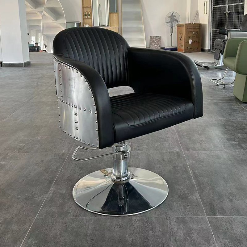 Cheap black hydraulic barber chair hair salon furniture for men's beauty furniture barber chair