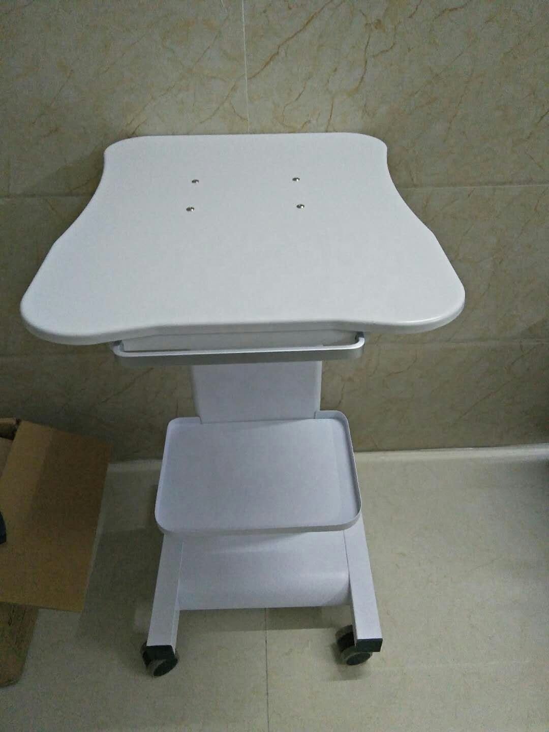 Cheap Stainless Steel Salon Trolley Metal Mini Desktop Salon Hair Hairdressing White Beauty Trolly