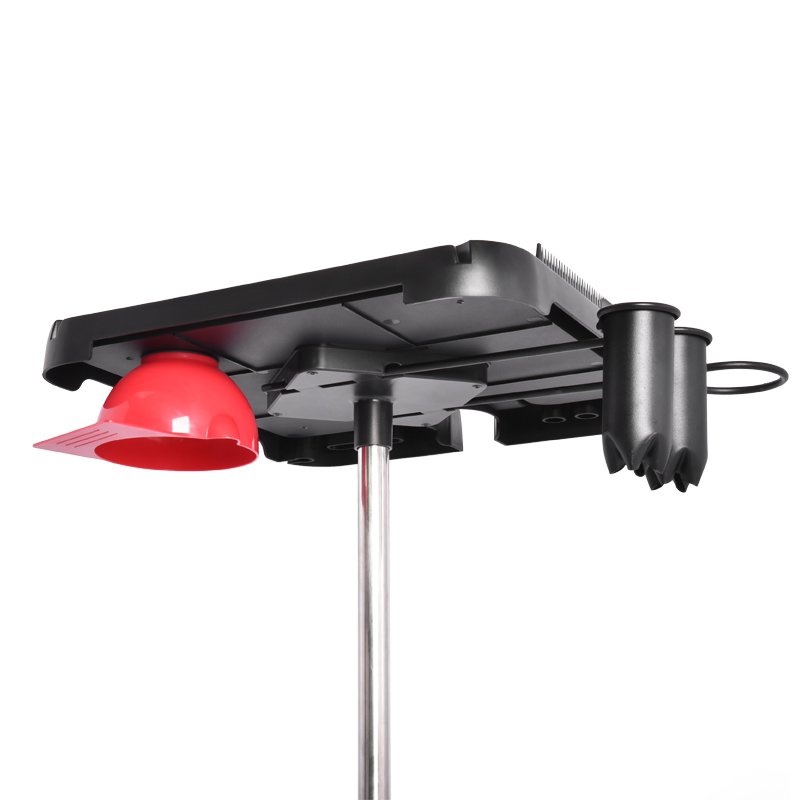 Magnetic Salon Trolley Hair Salon Trolley with Magnet Wig Stand for Beauty Hairdressing Assistant-for Barber School Use