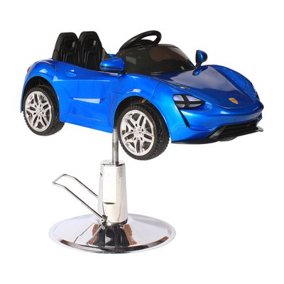 Kids Barber Chair Car Outlook Design Baby's Salon Chair Special Design for Kids Chair Salon Furniture with Hydraulic Pump 0.13