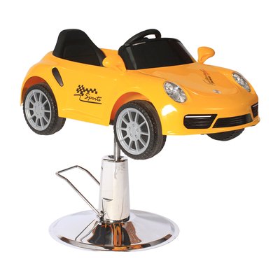 Kids Barber Chair Car Outlook Design Baby's Salon Chair Special Design for Kids Chair Salon Furniture with Hydraulic Pump 0.13