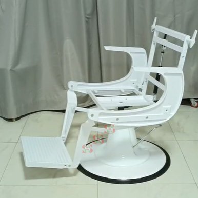 New Design Metal Aluminum Barber Reclining Salon Chair Frame Hydraulic Pump Base for Salon Barber Chair